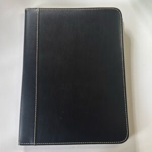 Faux Leather Folio Folder